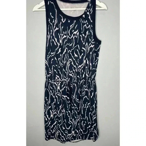 Athleta Dresses & Skirts - Athleta Dress Size Small Navy Blue & White tank dress